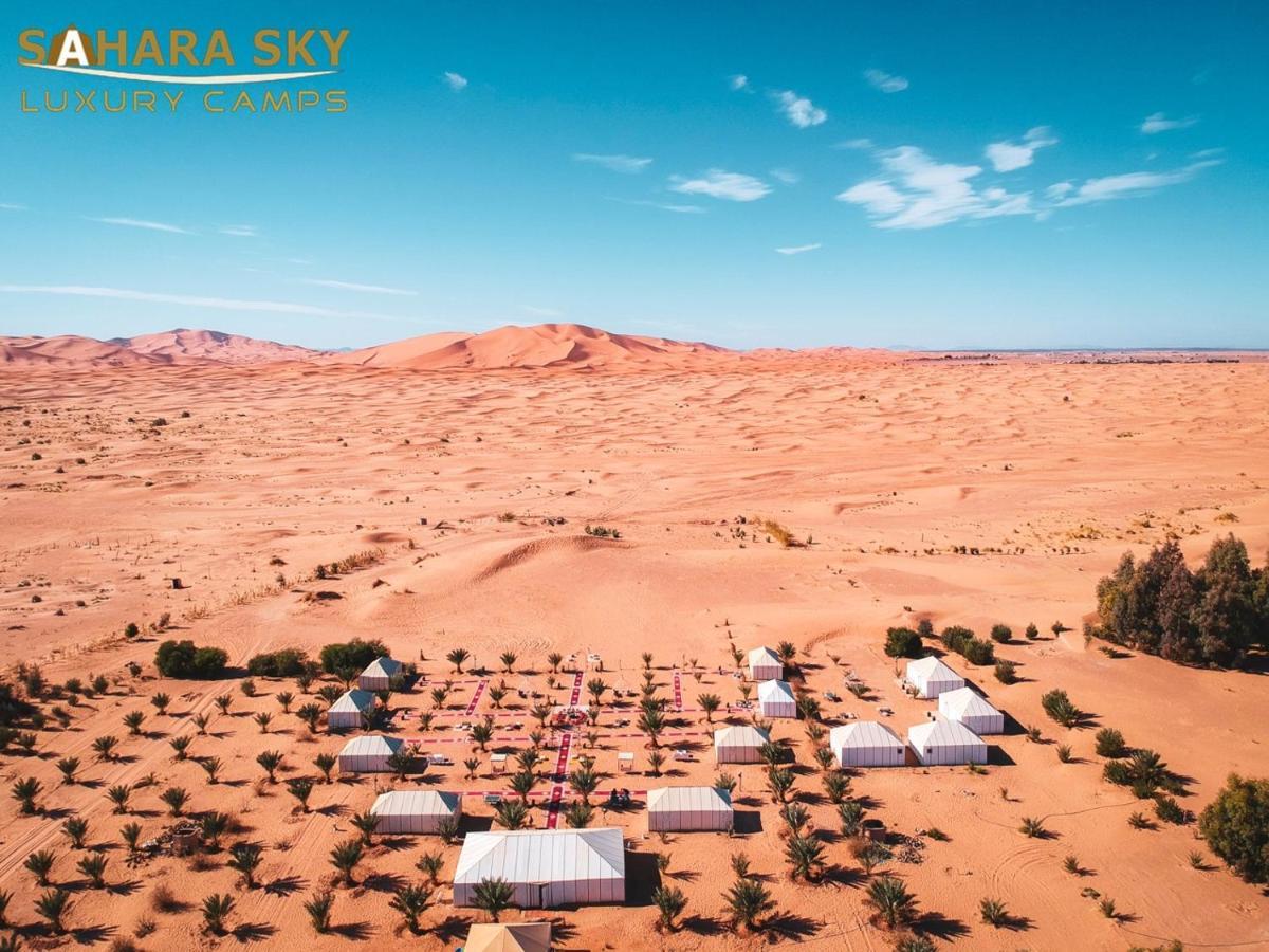 Hotel Sahara Sky Luxury Camp à Merzouga Extérieur photo
